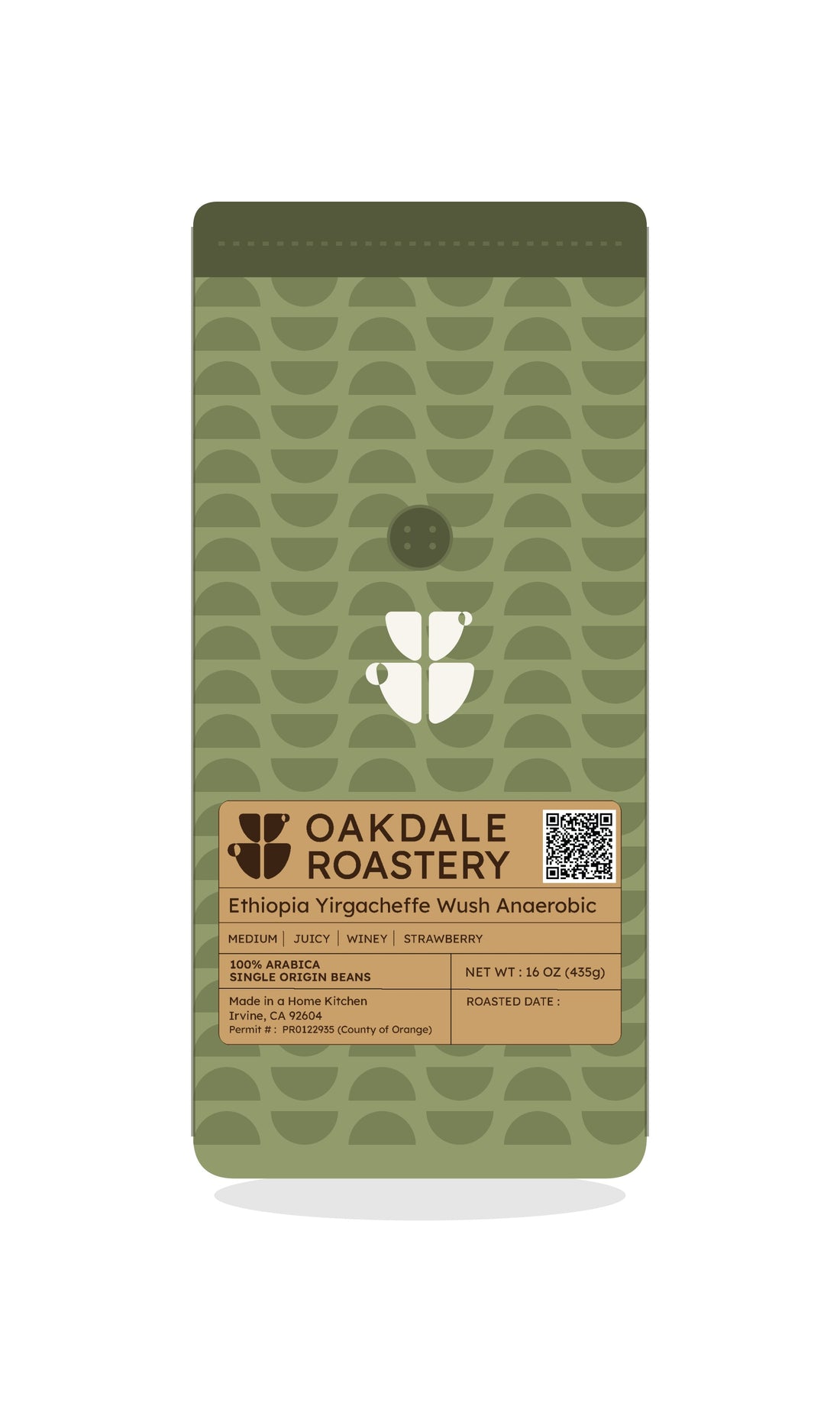 Ethiopia Yirgacheffe Wush Anaerobic - Oakdale Roastery