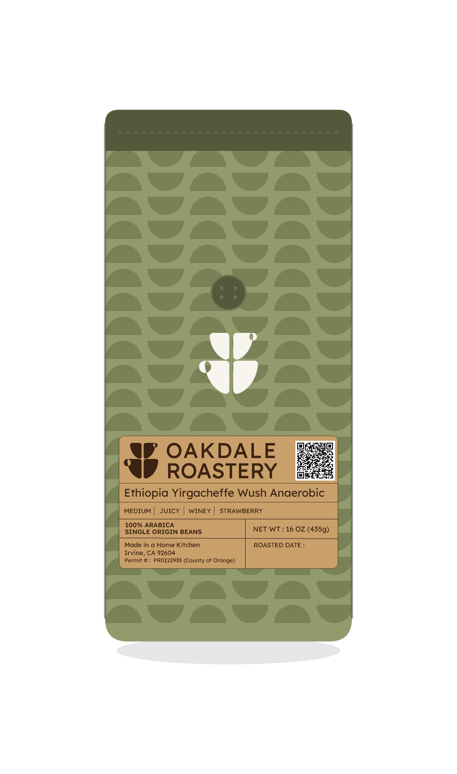 Ethiopia Yirgacheffe Wush Anaerobic - Oakdale Roastery